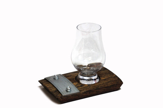 Barrel-Art - Whiskey Coaster with Metal