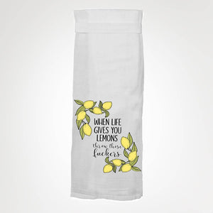 Twisted Wares - When Life gives Lemons KITCHEN TOWEL