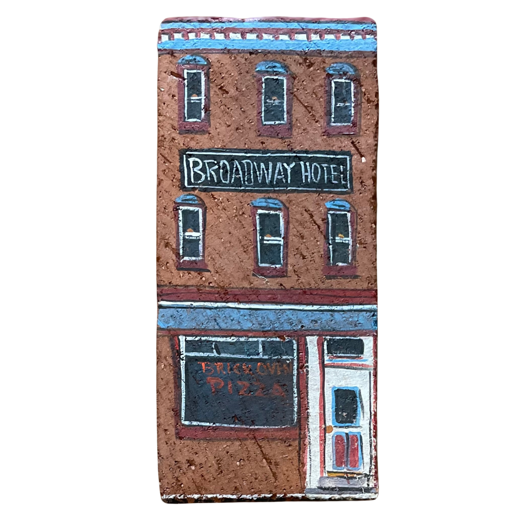 Linda Amtmann Hand Painted Brick- B.O.P.