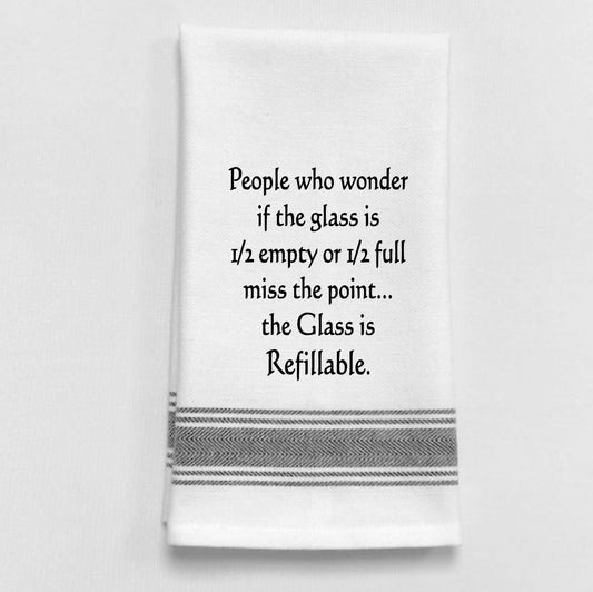 Wild Hare Designs - People who wonder if the glass is…
