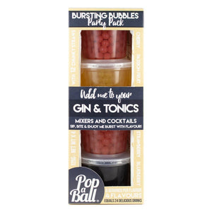 Popaball - Gin Party Pack, Prosecco, Gin & Cocktail Making Gifts