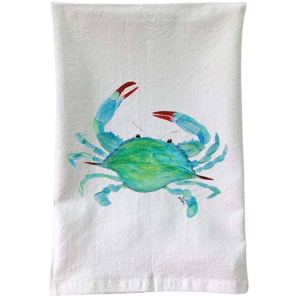 B McVan Designs - Clawdia Crab Flour Sack Towel