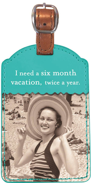 Shannon Martin Design - Twice A Year Luggage Tag