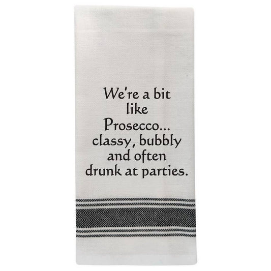 We're a bit like Prosecco…