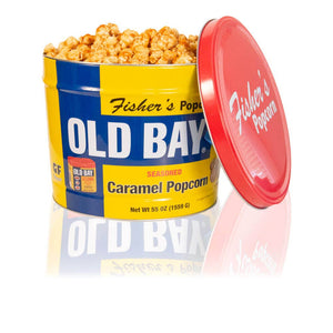 Fisher's Popcorn - Limited Edition OLD BAY Sesoned Caramel Popcorn Tin
