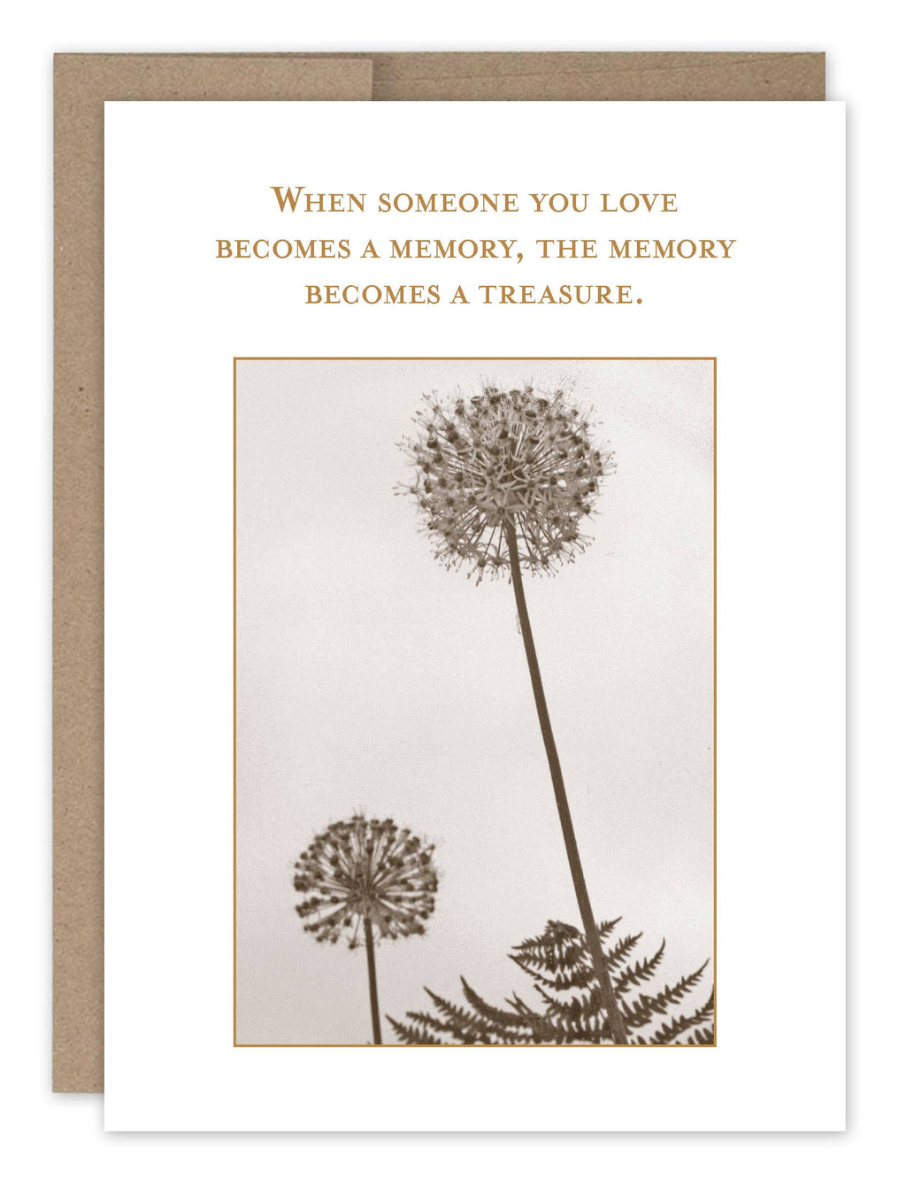 Shannon Martin Design - Memory Treasure Sympathy Card