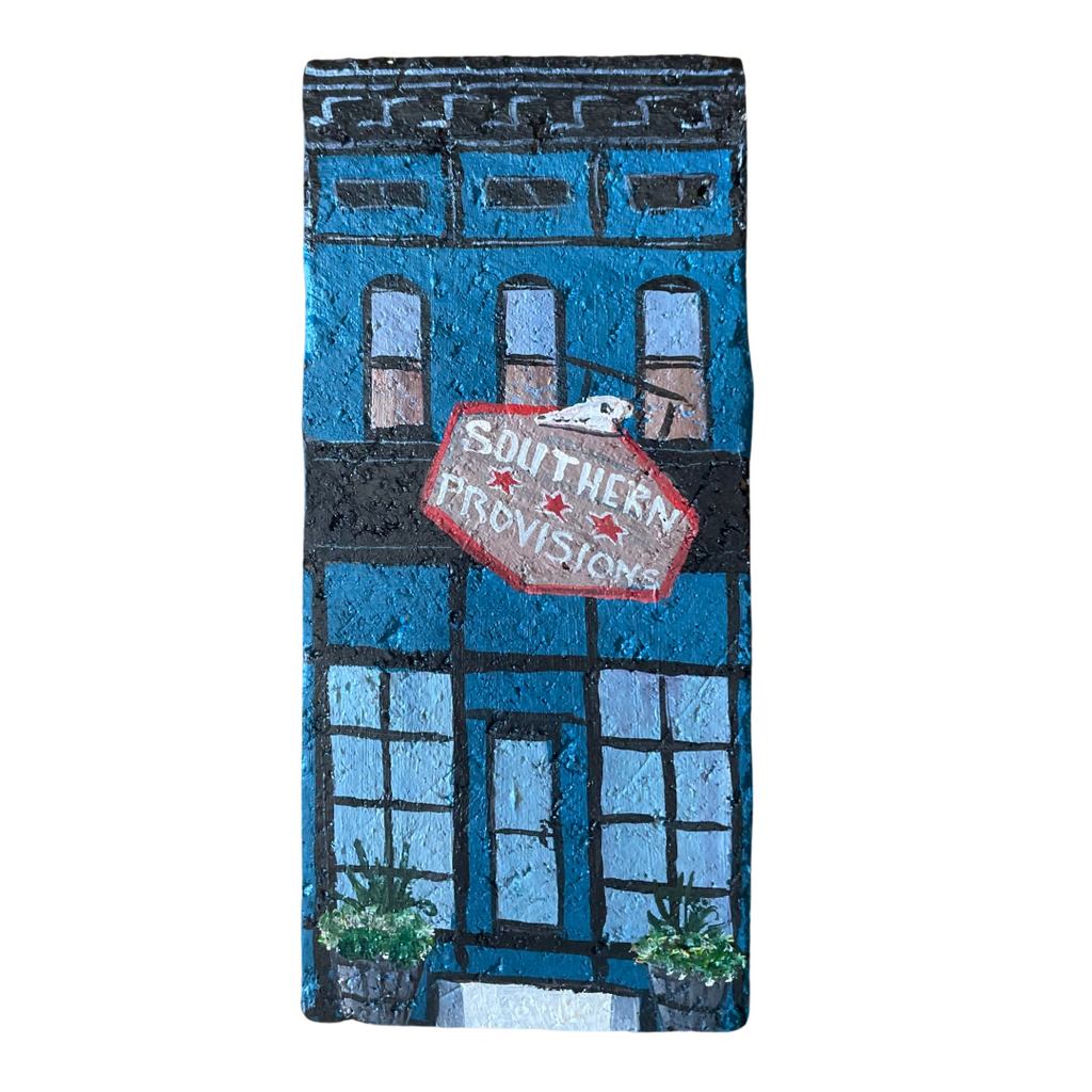 Linda Amtmann Hand Painted Brick- Southern Provisions