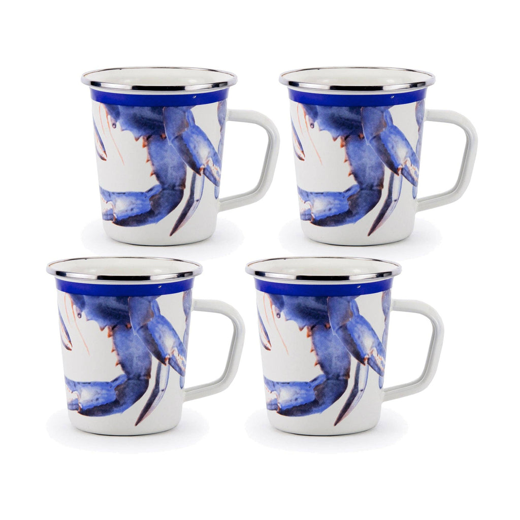 Golden Rabbit - Blue Crab Latte Mugs