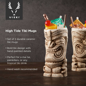 Viski - High Tide Tiki Mugs (Set of 2)