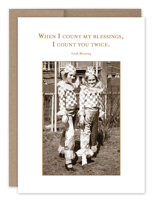 Shannon Martin Design - I Count You Twice Card