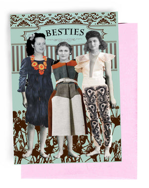 Erin Smith Art - Besties Greeting Card