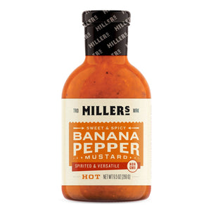 Miller's Mustard - Millers Banana Pepper Mustard: Hot