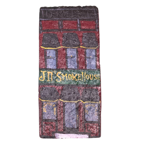 Linda Amtmann Hand Painted Brick - JD Smokehouse