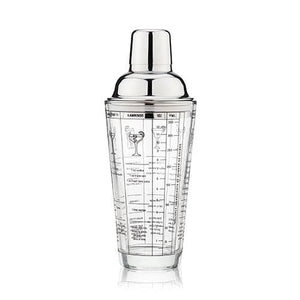 TRUE - Glass Recipe Shaker by True
