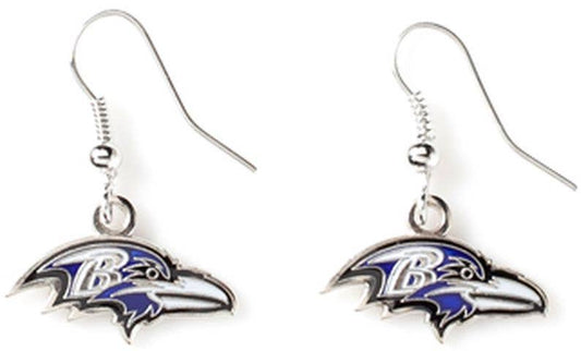 Aminco USA - NFL Baltimore Ravens Logo Dangle Earrings
