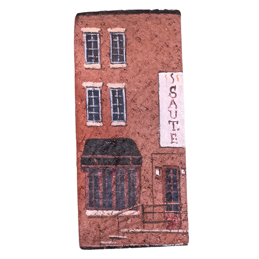 Linda Amtmann Hand Painted Brick - Saute