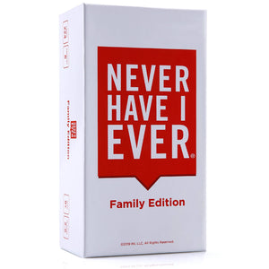 Never Have I Ever - Party Card Game, Family Edition, Ages 8 And Above