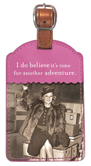 Shannon Martin Design - Time For Another Luggage Tag
