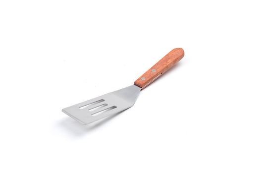 Fox Run Slotted Turner – Stainless Steel Spatula for Flipping, Draining & Serving