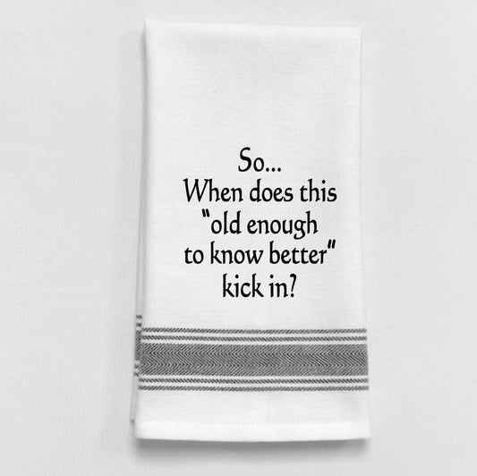Wild Hare Designs - So when does this old enough to know… BB-S-83