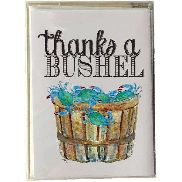 B McVan Designs - Thanks A Bushel Boxed Note Cards