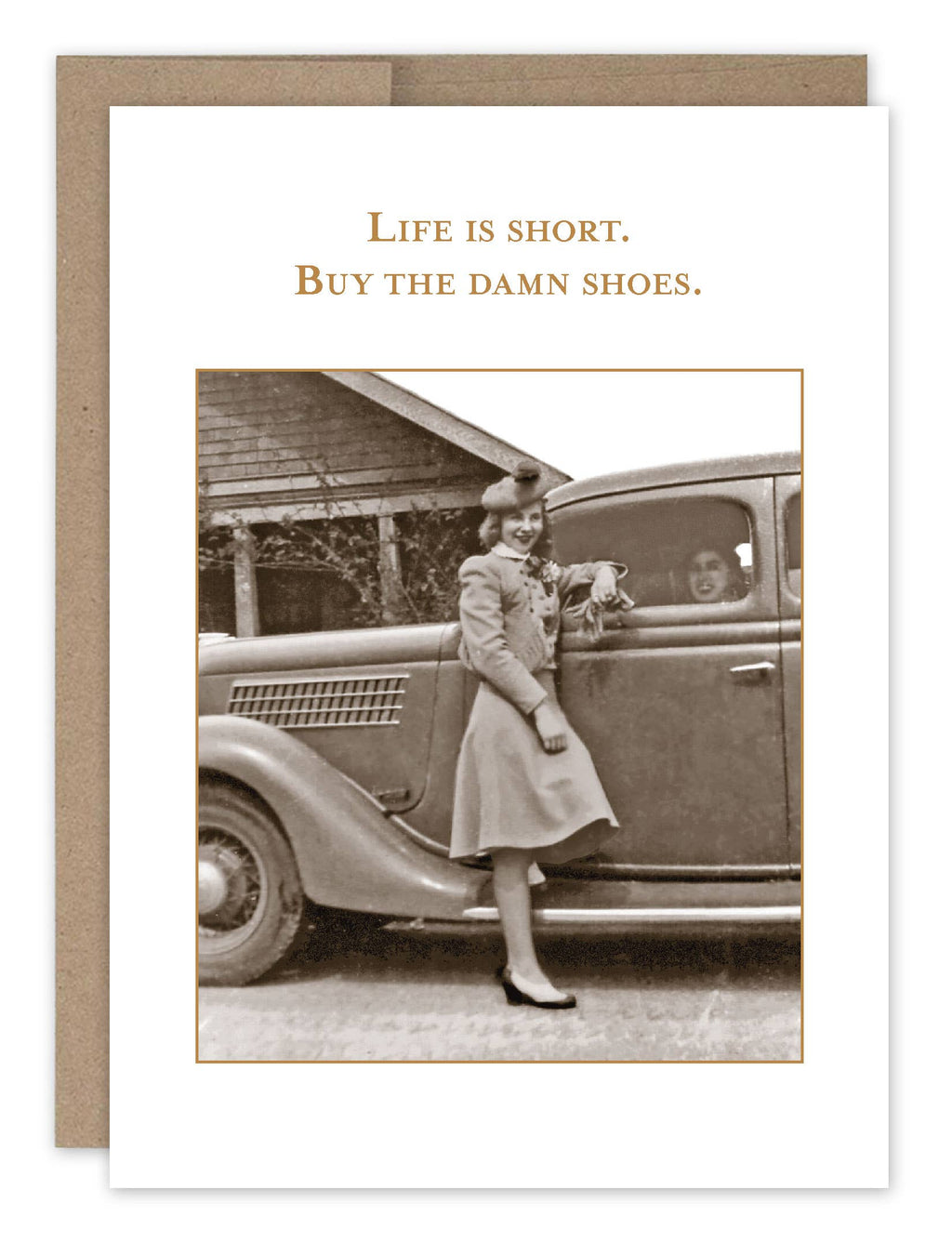 Shannon Martin Design - Buy The Damn Shoes Card
