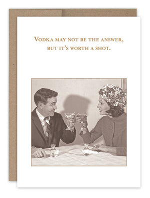 Shannon Martin Design - It's Worth A Shot Card