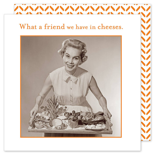 Shannon Martin Design - What A Friend Beverage Napkin