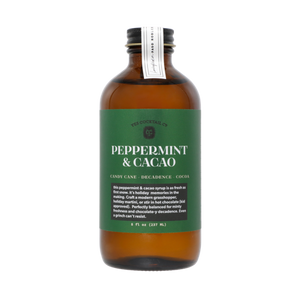 Yes Cocktail Co - Peppermint and Cacao Syrup