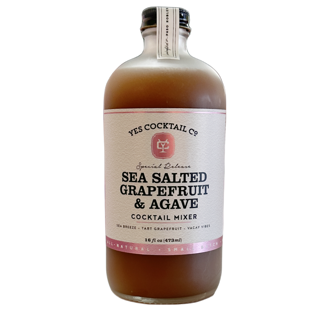 Yes Cocktail Co - Sea Salted Grapefruit & Agave Cocktail Mixer