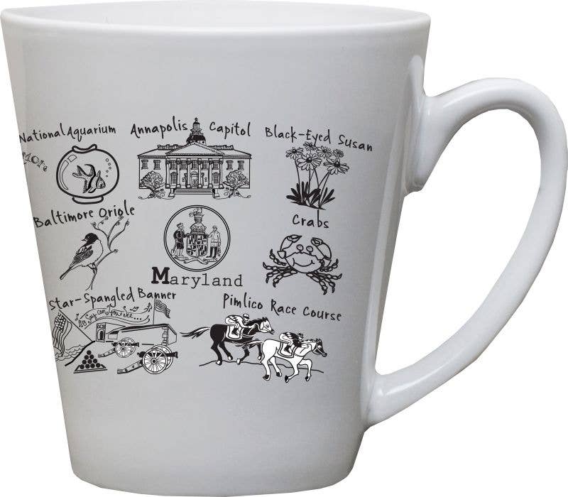 The Dish - Maryland Short Mug