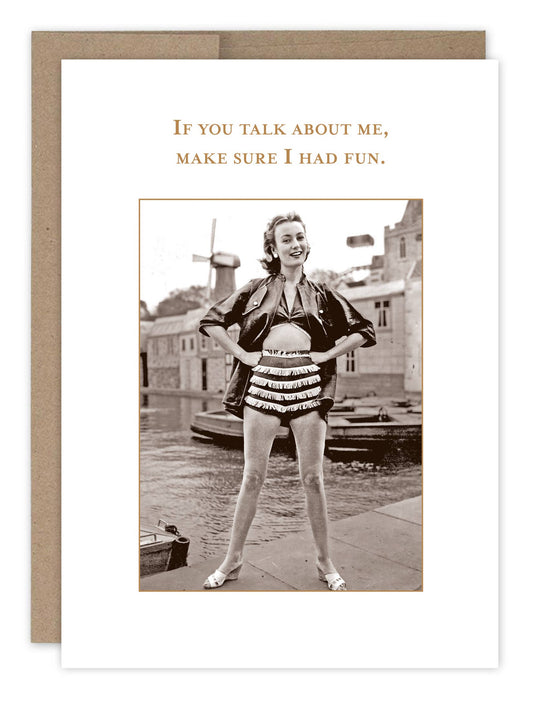 Shannon Martin Design - Talk About Me Card