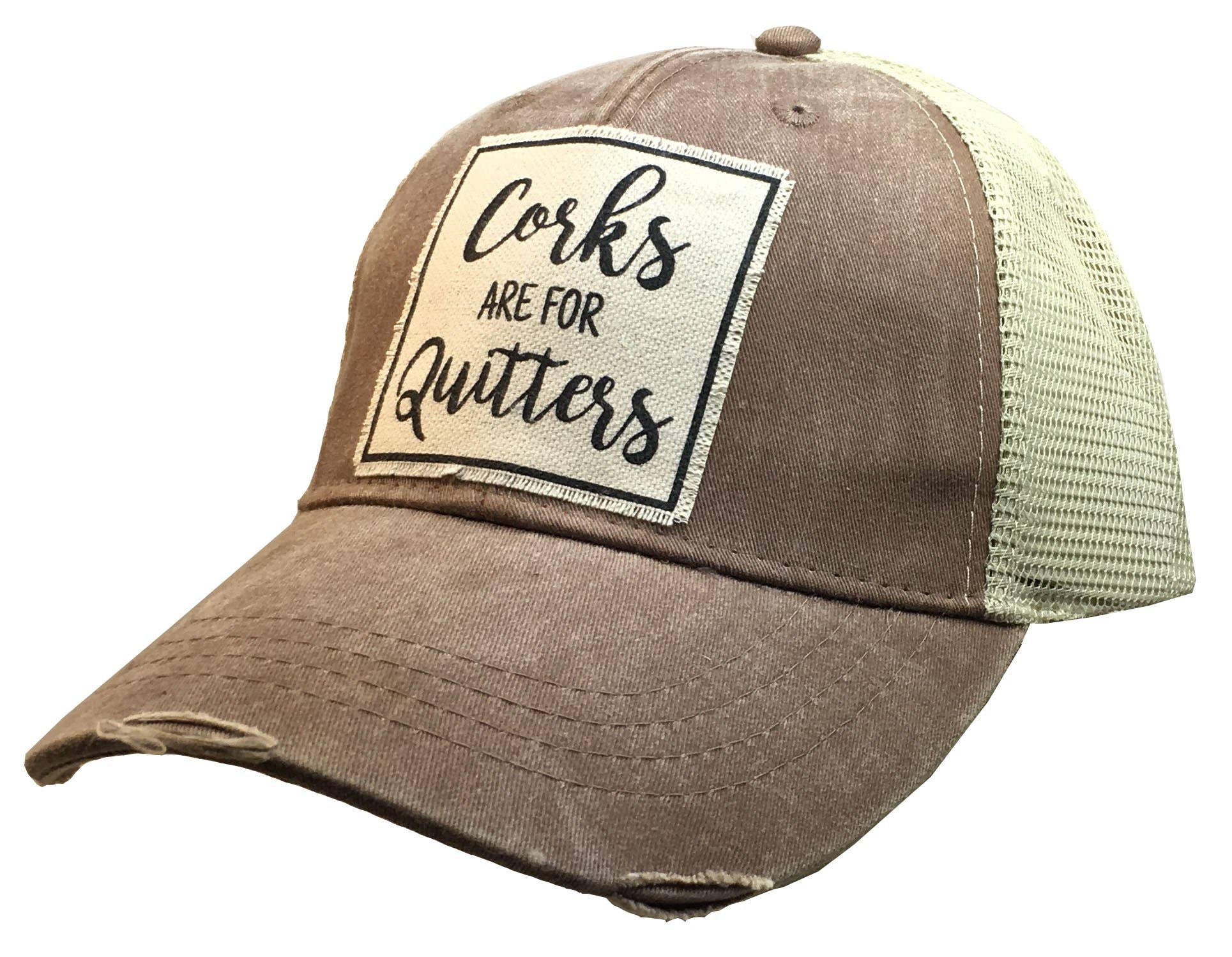 Distressed Trucker Hats Life Is Better on A Boat