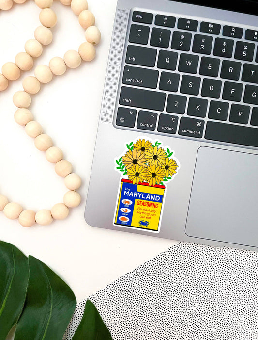 Jami Creates - Maryland Seasoning Can Sticker