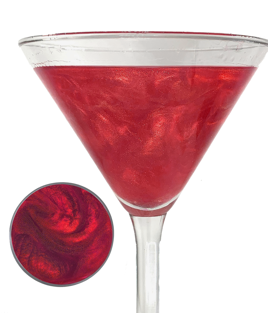 Ultimate Baker - Snowy River Cocktail Glitter Red