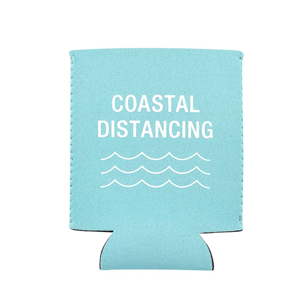 About Face Designs, Inc. - Coastal Distancing Koozie