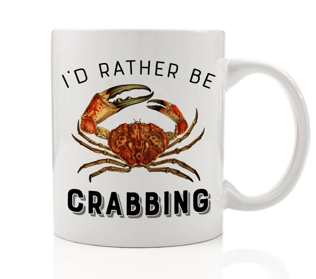 Digibuddha - I'd Rather Be Crabbing Mug