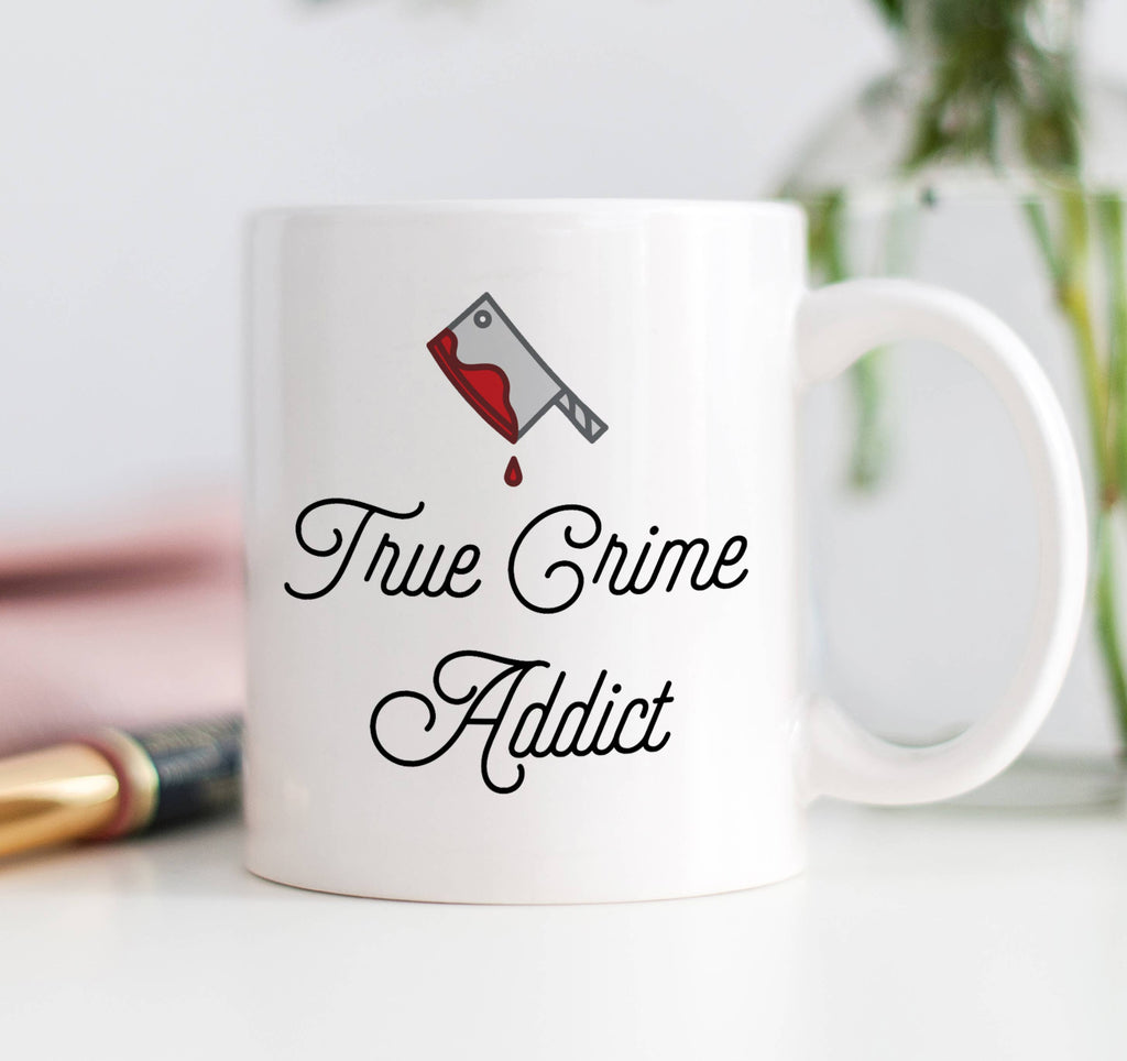 Digibuddha - True Crime Addict Mug, Documentary Enthusiast Coffee Cup