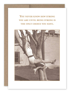 Shannon Martin Design - Being Strong Card