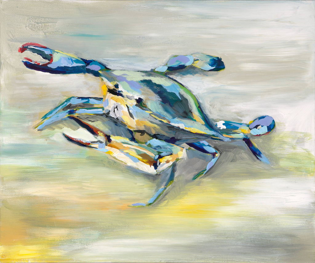 Kim Hovell Art - Atlantic Crab Print: 8x10