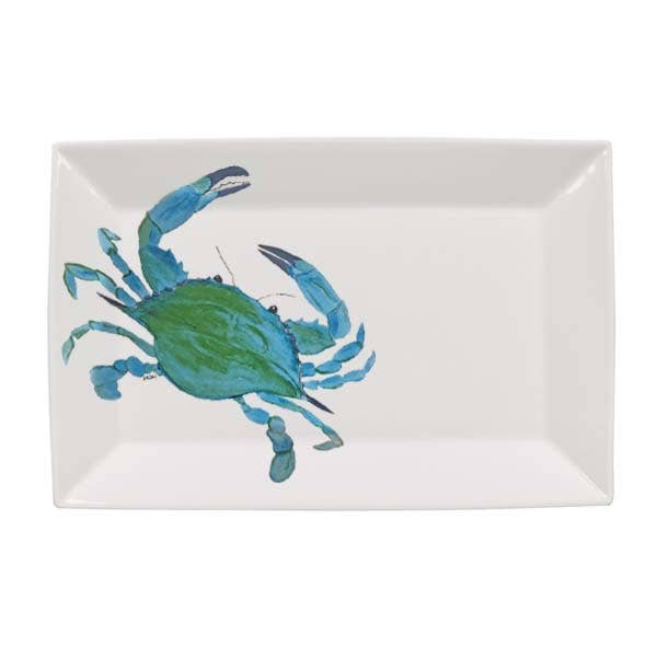 B McVan Designs - Crab Rectangle Platter