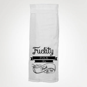 Twisted Wares Fuckity Fuck Fuck KITCHEN TOWEL