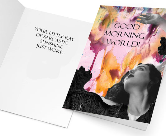 Erin Smith Art - 394 Sarcastic Sunshine Greeting Card