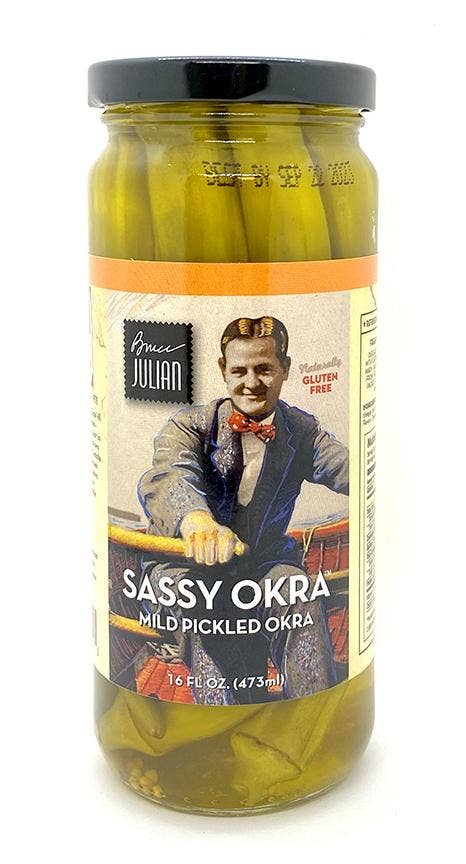 Bruce Julian Heritage Foods - Sassy Okra™ - 16 oz Jar