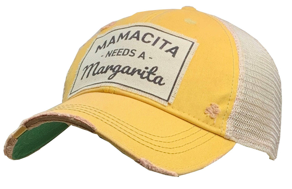 Vintage Life - Mamacita Needs A Margarita Trucker Hat Baseball Cap