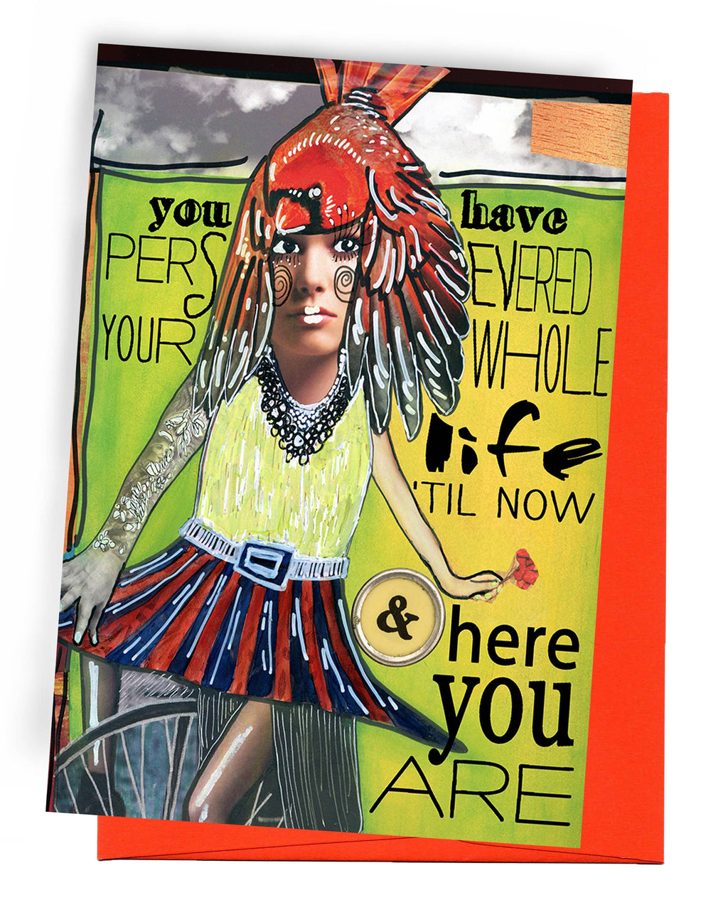 Erin Smith Art - G149 Here You Are Greeting Card