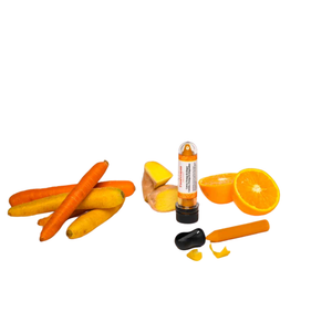 Food Crayon - Carrot Orange Ginger - Sweet & Sour Collection