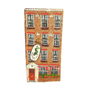 Linda Amtmann Hand Painted Brick - Admiral Fell Inn