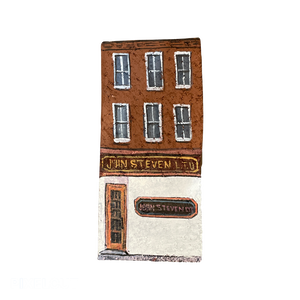 Linda Amtmann Hand Painted Brick- John Steven