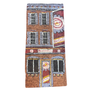 Linda Amtmann Hand Painted Brick- Bartenders Pub